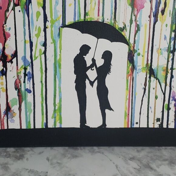 Marc Allante Pour Deux "Two Step Gallery" Canvas - Picture 2 of 9